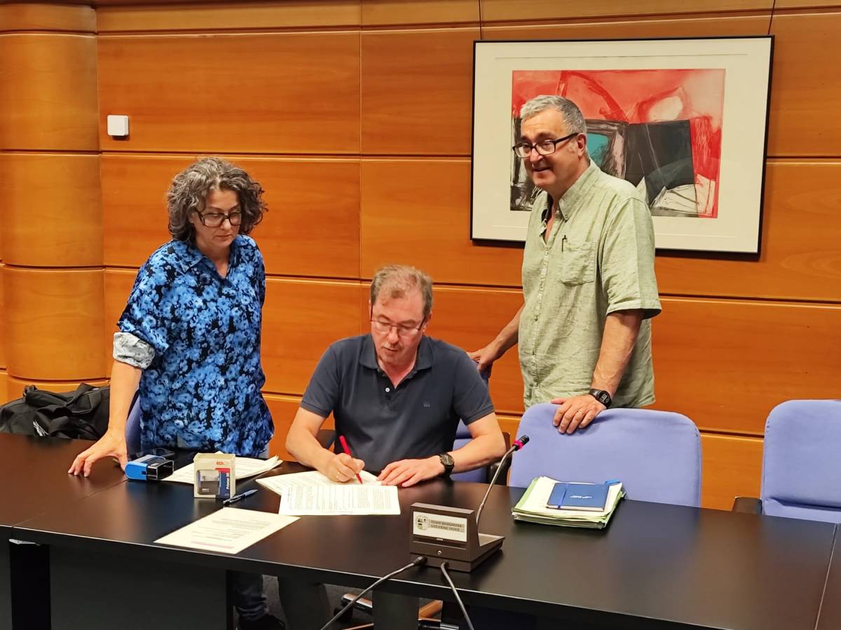 Firma del Acuerdo