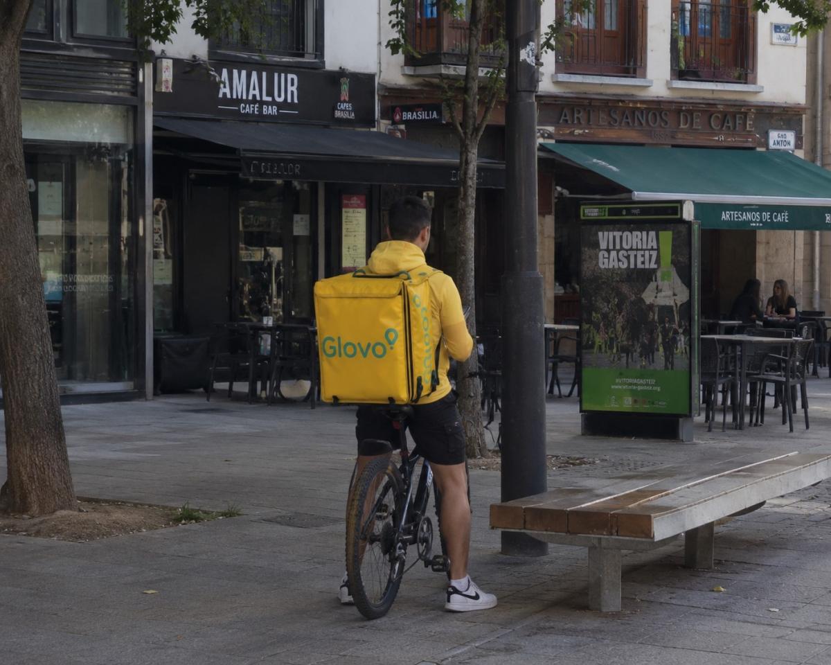 Trabajador de Glovo