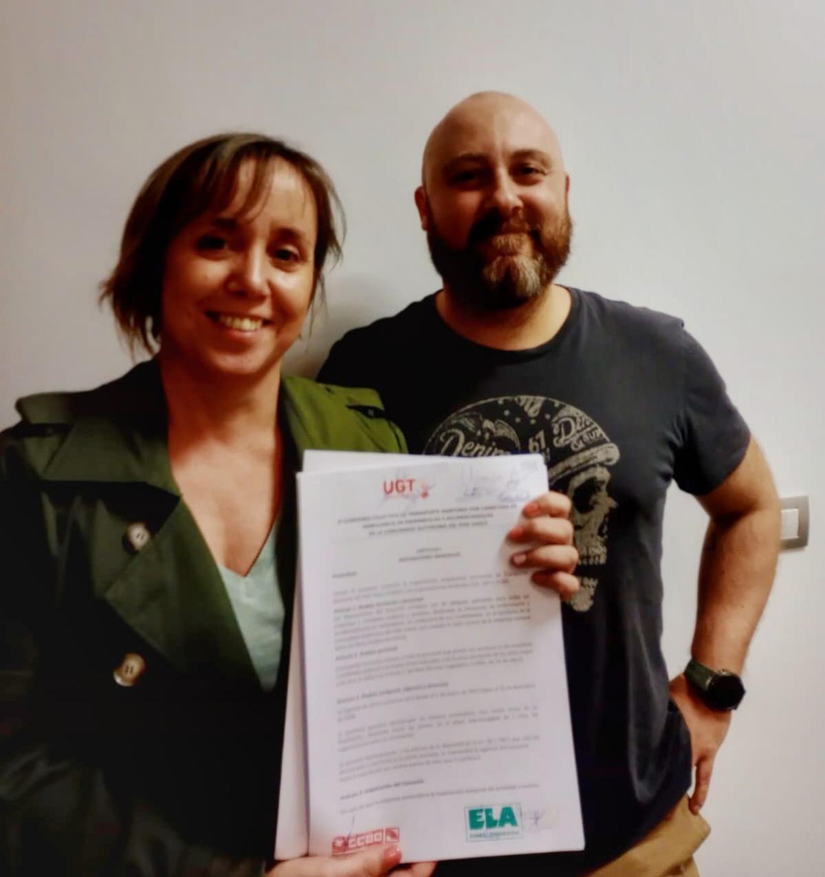 Firma II Convenio autonmico de ambulancias de euskadi